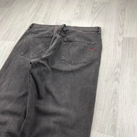 VINTAGE Y2K DIESEL STRAIGHT LEG BAGGY JEANS CHARCOAL GREY