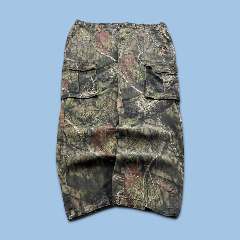 VINTAGE REALTREE MOSSY OAK BAGGY CAMO CARGO PANTS