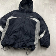 VINTAGE Y2K COLUMBIA TECHNICAL UTILITY SKI JACKET BLACK