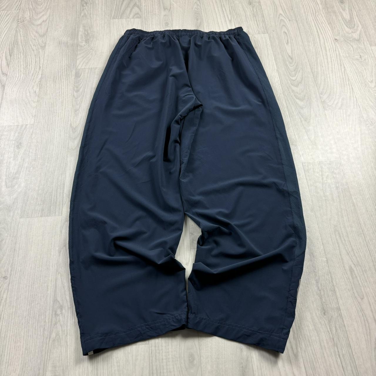 VINTAGE Y2K CHAMPION BAGGY LIGHTWEIGHT TRACKSUIT BOTTOMS NAVY