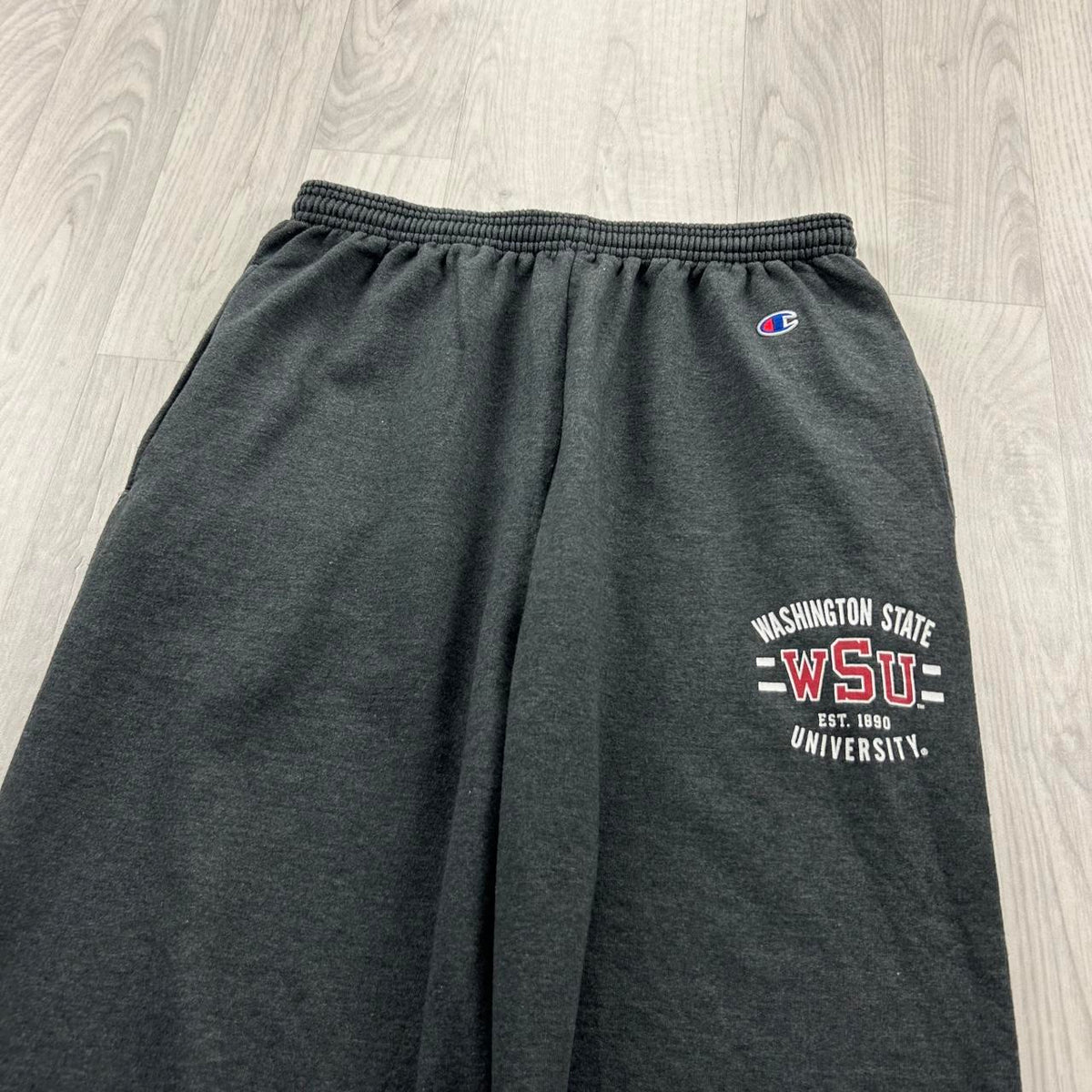 VINTAGE Y2K CHAMPION BAGGY COTTON SWEATPANTS GREY
