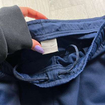 VINTAGE Y2K NIKE BAGGY TRACKSUIT BOTTOMS NAVY