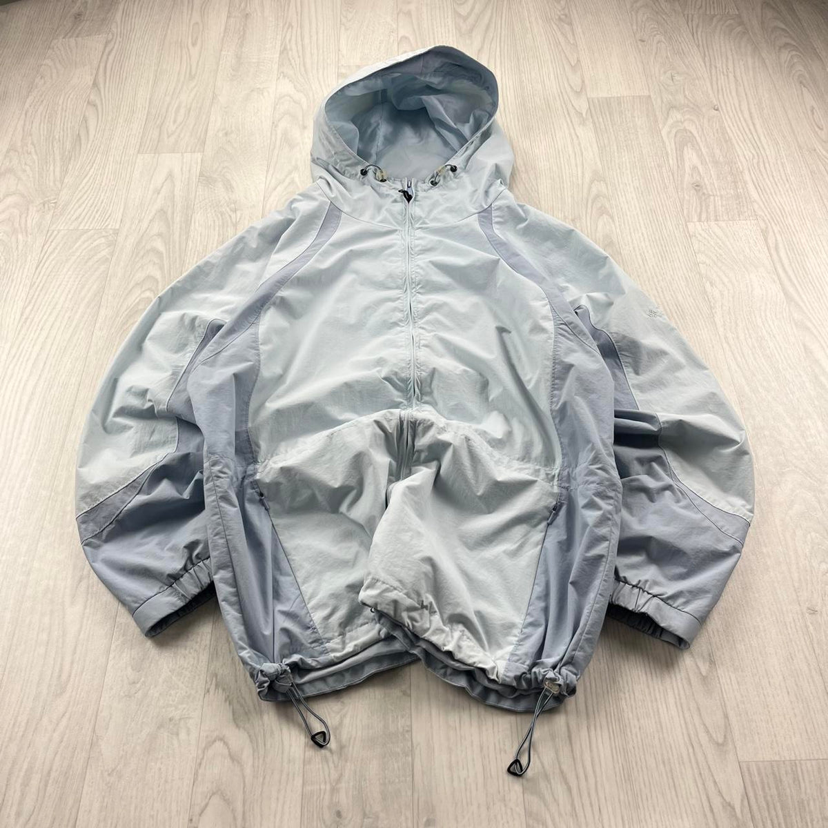 VINTAGE Y2K COLUMBIA TECHNICAL JACKET LIGHT BLUE