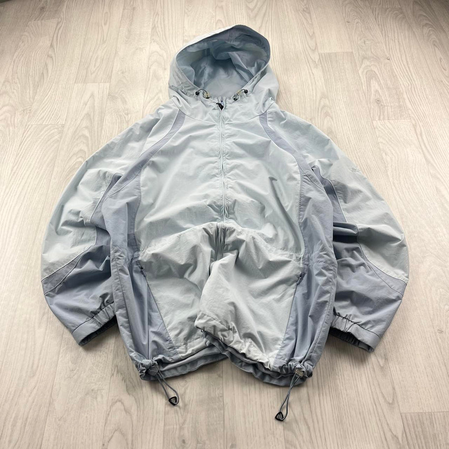 VINTAGE Y2K COLUMBIA TECHNICAL JACKET LIGHT BLUE
