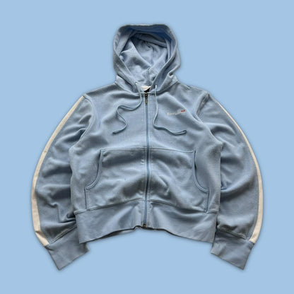 VINTAGE Y2K REEBOK ZIP HOODIE BABY BLUE