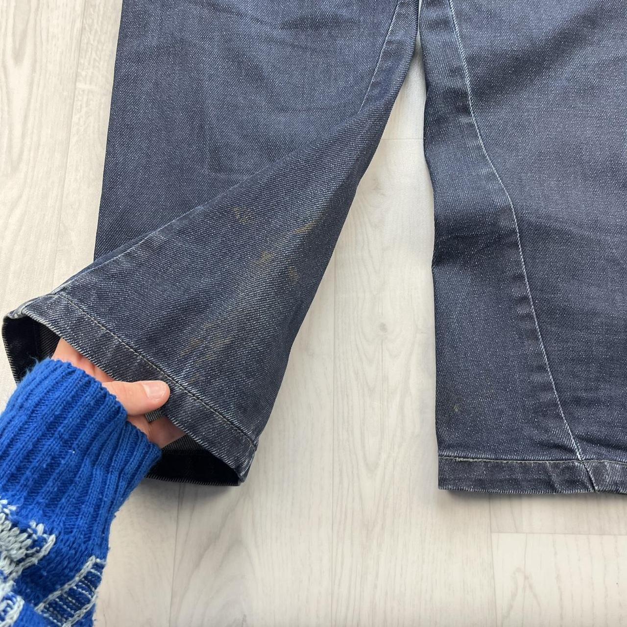 VINTAGE Y2K BENCH STRAIGHT LEG JEANS NAVY