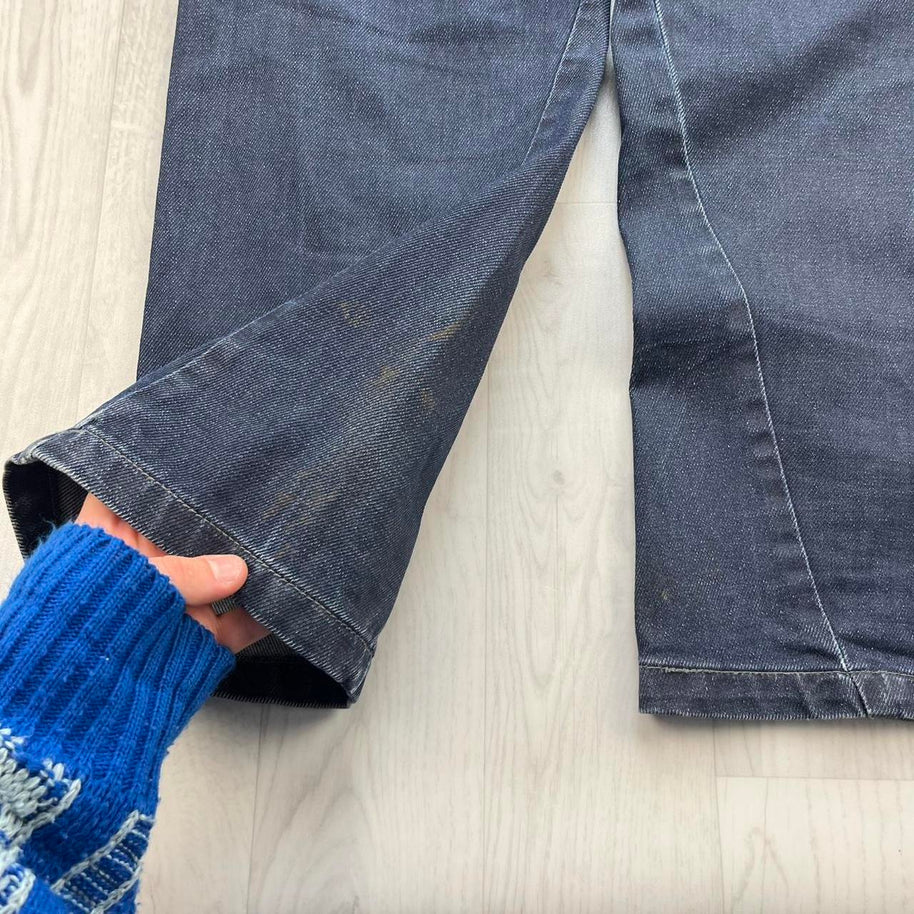 VINTAGE Y2K BENCH STRAIGHT LEG JEANS NAVY