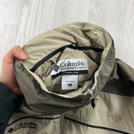 VINTAGE Y2K COLUMBIA TECHNICAL LIGHTWEIGHT JACKET BEIGE