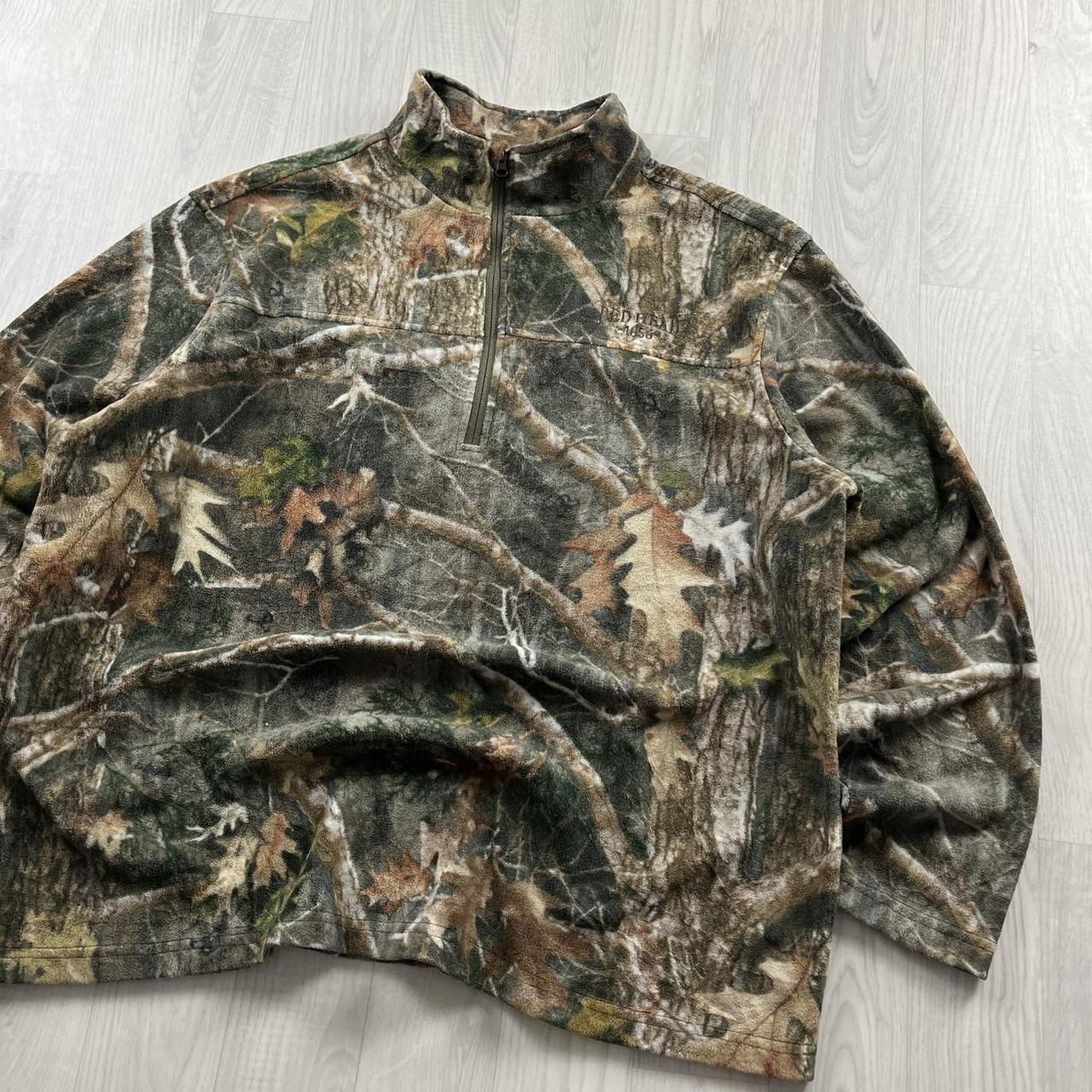 VINTAGE REALTREE QUARTER ZIP FLEECE CAMO