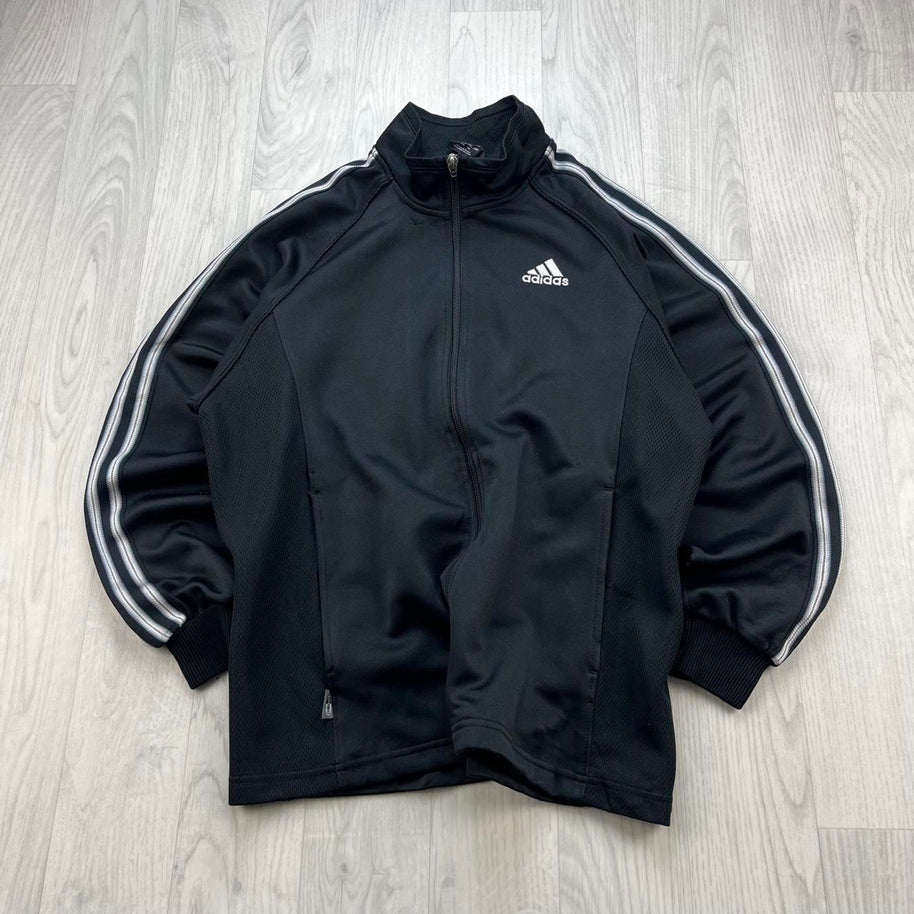 VINTAGE Y2K ADIDAS TRACK JACKET BLACK