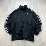 VINTAGE Y2K ADIDAS TRACK JACKET BLACK
