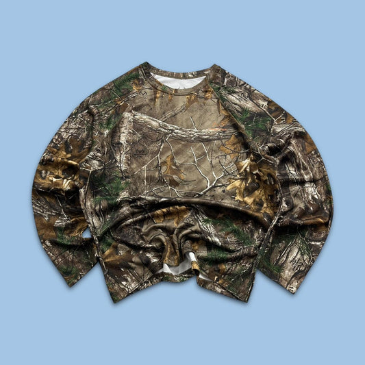 VINTAGE Y2K REALTREE LONG SLEEVE T SHIRT CAMO