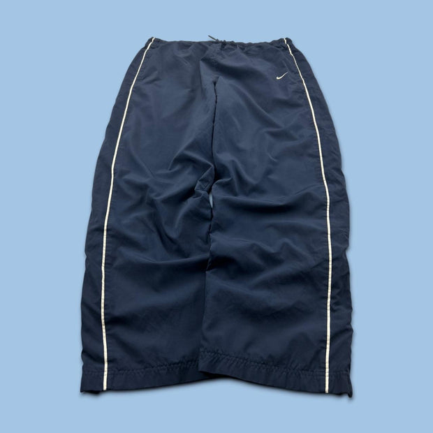 VINTAGE Y2K NIKE BAGGY TRACKSUIT BOTTOMS NAVY