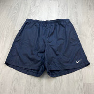 VINTAGE Y2K NIKE LOOSE SPORT SHORTS NAVY