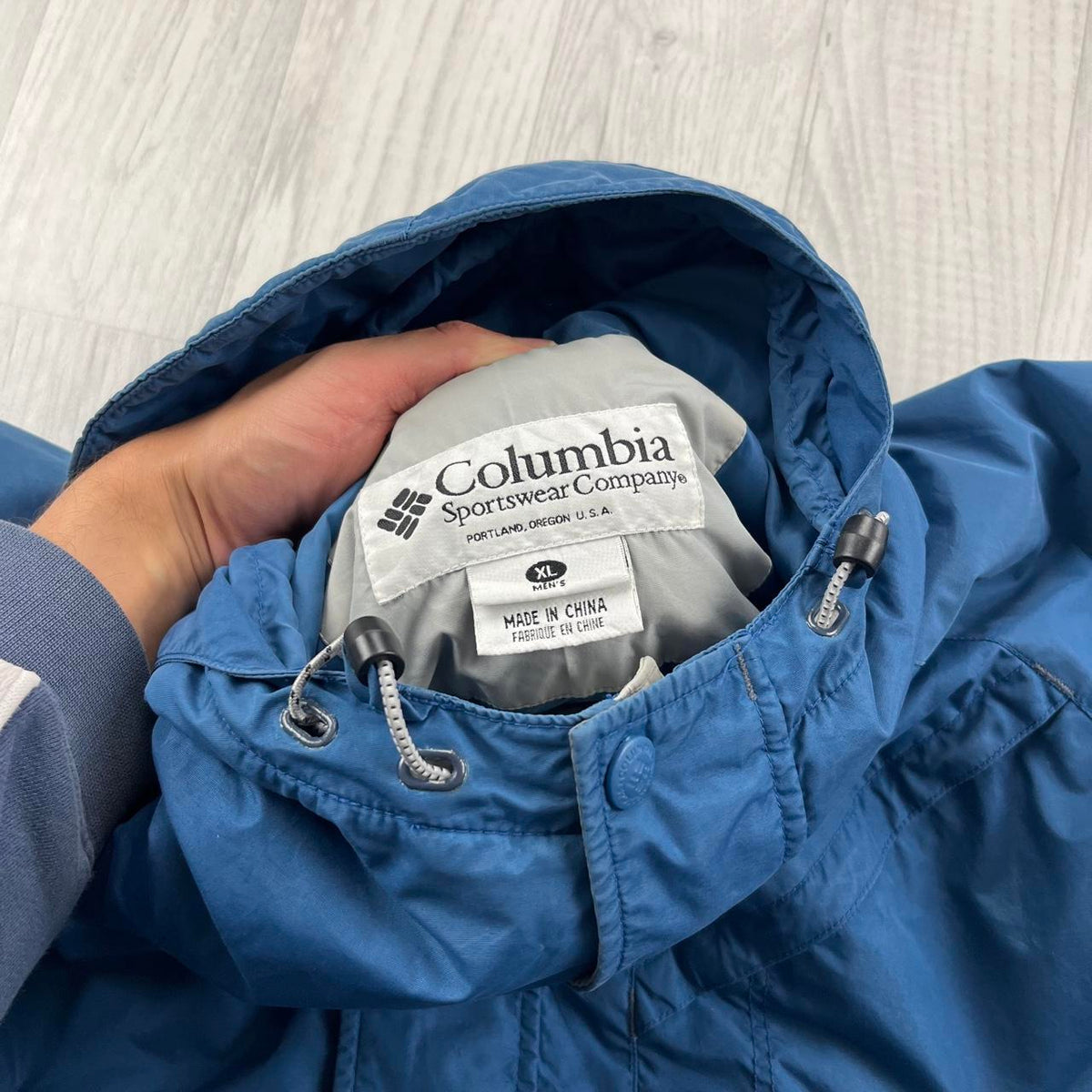 VINTAGE Y2K COLUMBIA TECHNICAL SKI JACKET BLUE
