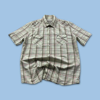VINTAGE Y2K QUIKSILVER SHORT SLEEVE SHIRT