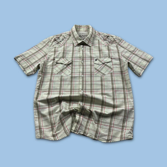 VINTAGE Y2K QUIKSILVER SHORT SLEEVE SHIRT