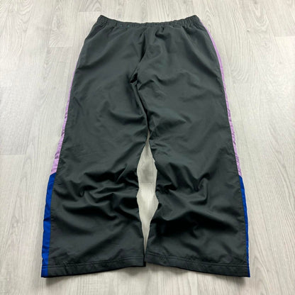 VINTAGE Y2K REEBOK WIDE LEG BAGGY TRACKSUIT BOTTOMS GREY