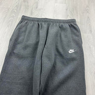 NIKE LOOSE COTTON SWEATPANTS GREY