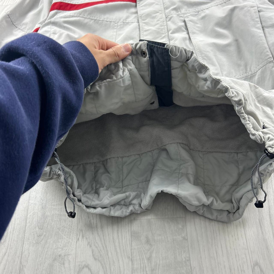 VINTAGE Y2K COLUMBIA TECHNICAL UTILITY SKI JACKET GREY