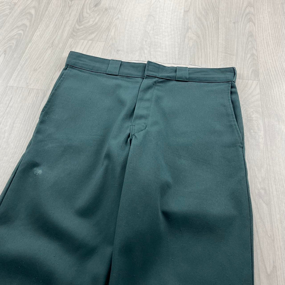 VINTAGE Y2K DICKIES 874 BAGGY TROUSERS GREEN