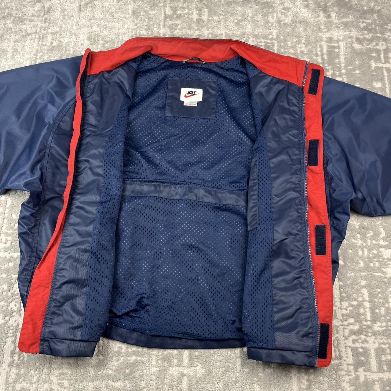 VINTAGE 90s NIKE WINDBREAKER JACKET NAVY
