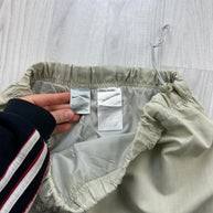 VINTAGE Y2K NIKE LOW RISE TRACKSUIT BOTTOMS CREAM