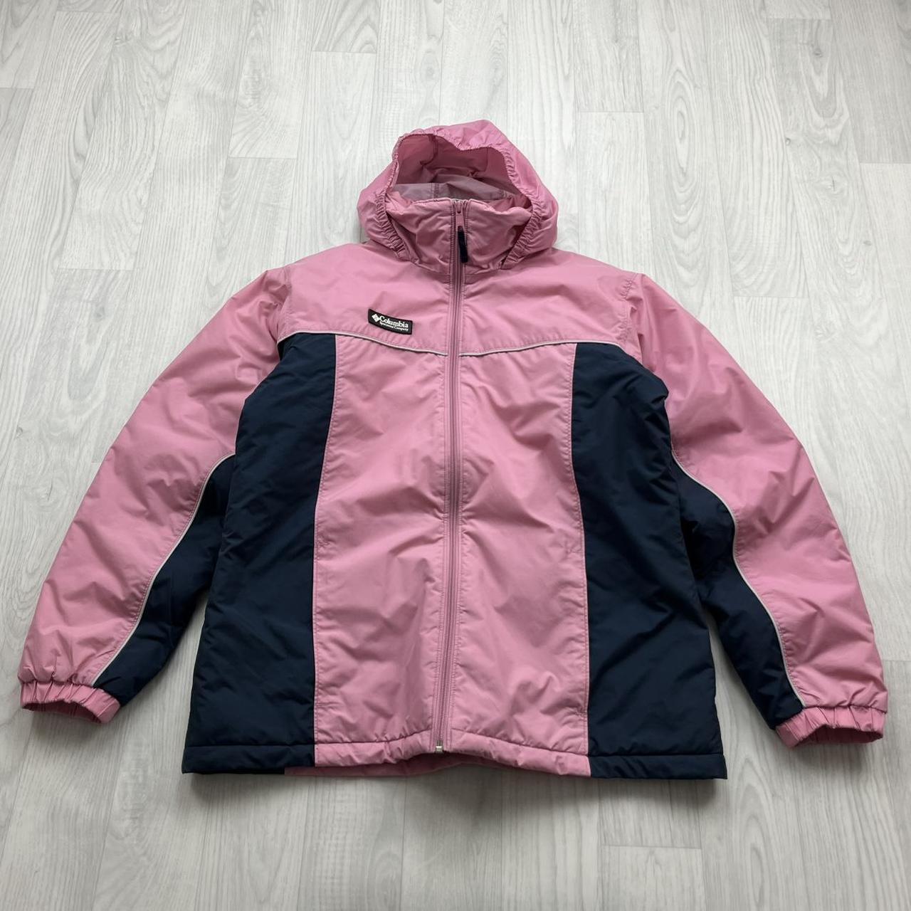 VINTAGE 00s COLUMBIA PADDED UTILITY JACKET PINK