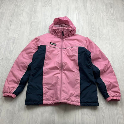 VINTAGE 00s COLUMBIA PADDED UTILITY JACKET PINK