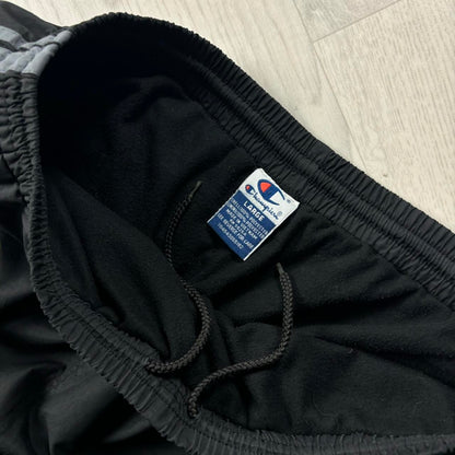 VINTAGE Y2K CHAMPION BAGGY TRACKSUIT BOTTOMS BLACK
