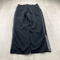 VINTAGE Y2K REEBOK BAGGY TRACKSUIT BOTTOMS BLACK