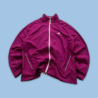 VINTAGE Y2K ADIDAS WINDBREAKER TRACK JACKET PINK
