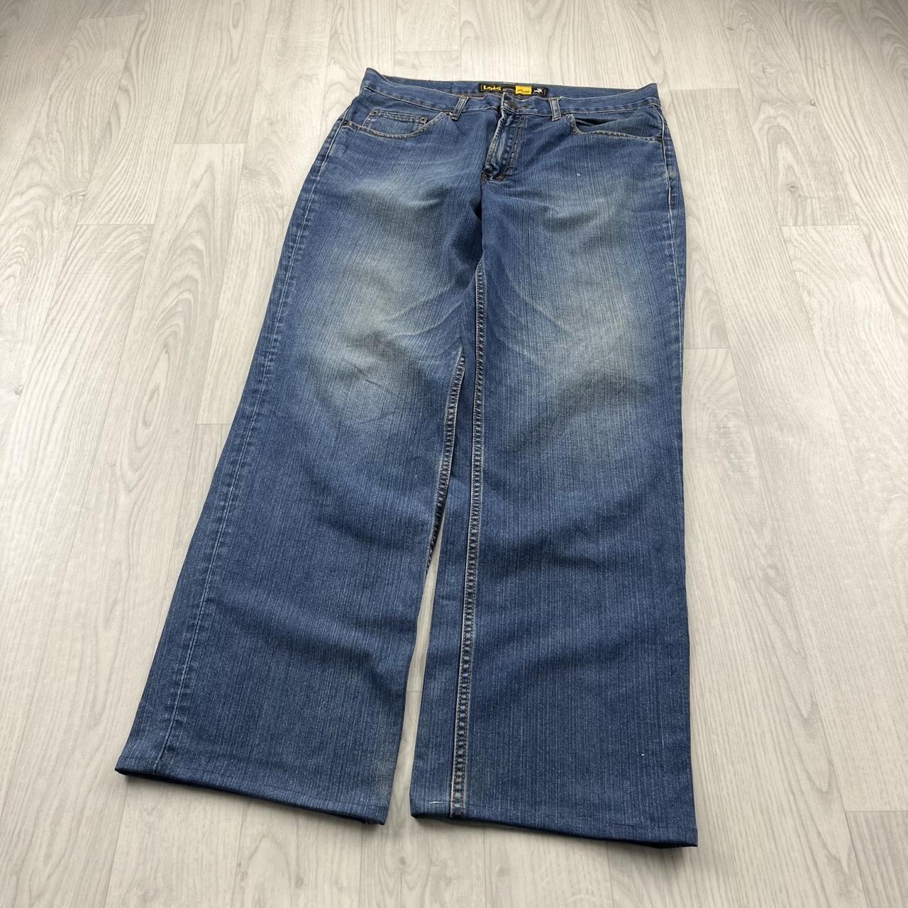 VINTAGE Y2K LOIS BOOTCUT JEANS BLUE