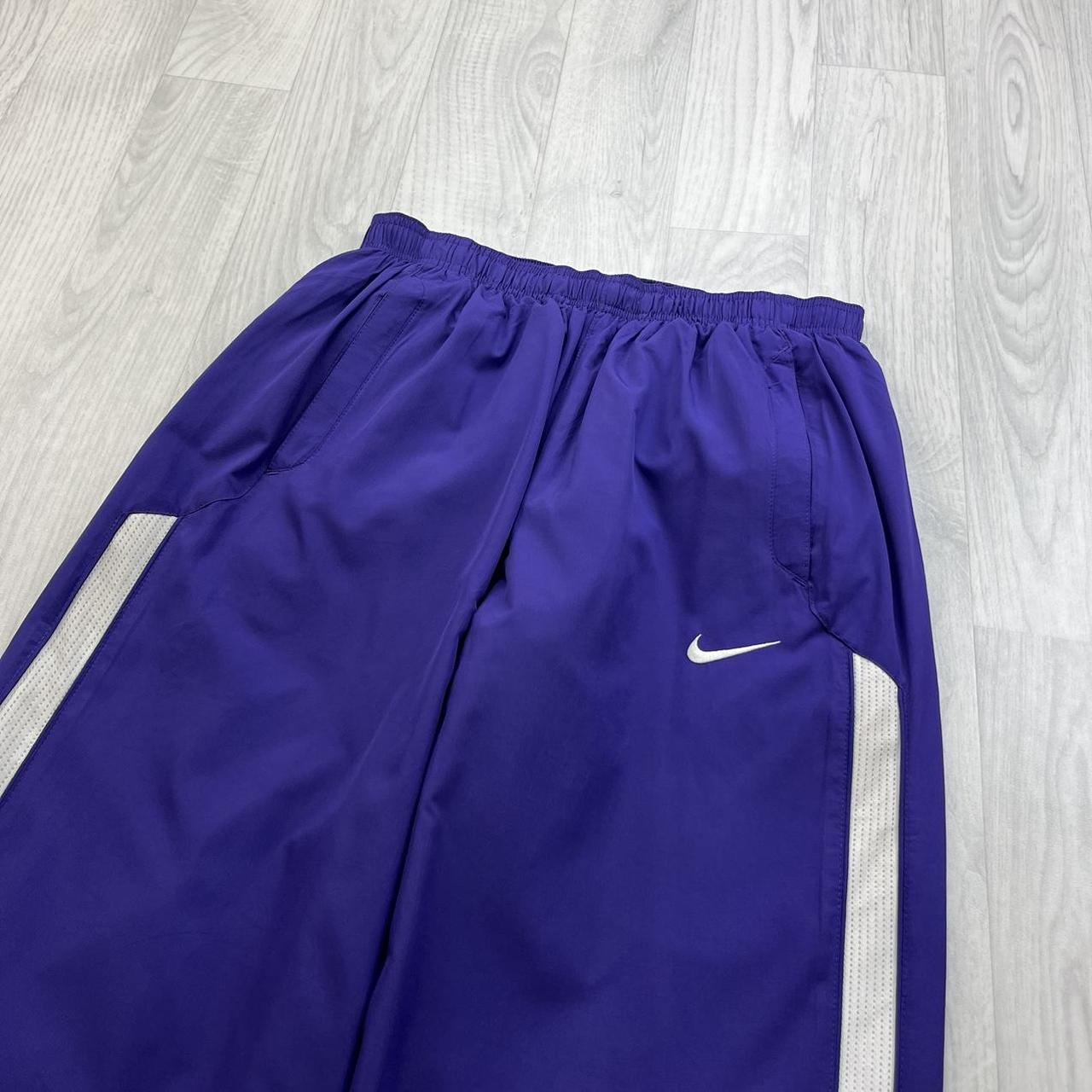 VINTAGE Y2K NIKE TECHNICAL WINDBREAKER SPORTY TRACKSUIT SET PURPLE