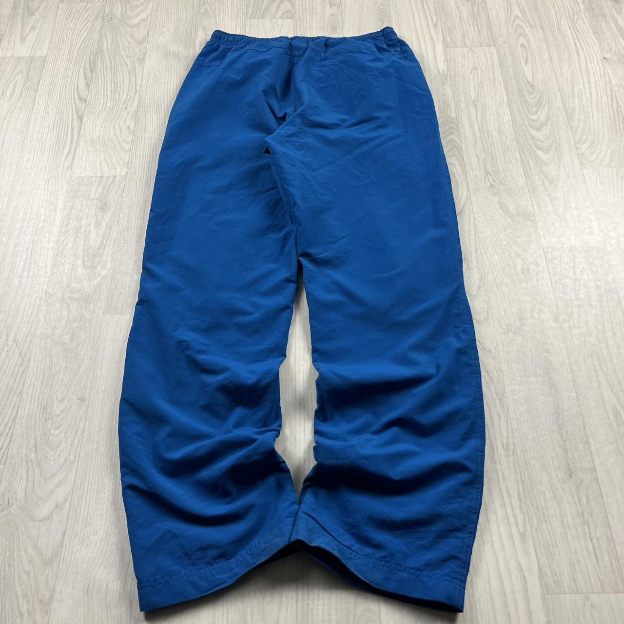 VINTAGE Y2K PUMA BAGGY TRACKSUIT BOTTOMS BLUE