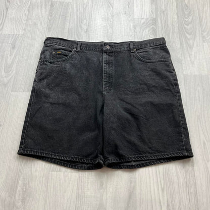 VINTAGE Y2K LEE BAGGY JORTS BLACK