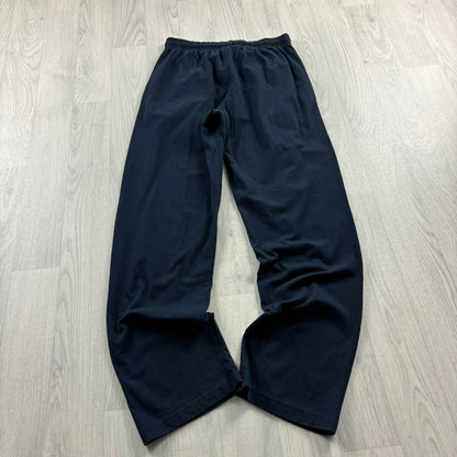 VINTAGE 00s CHAMPION STRAIGHT LEG LIGHTWEIGHT SWEATPANTS NAVY