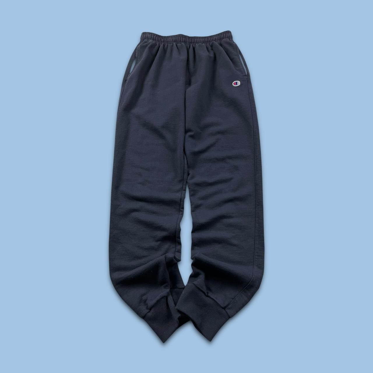 VINTAGE 00s CHAMPION COTTON SWEATPANTS NAVY