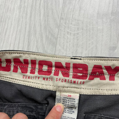 VINTAGE Y2K UNION BAY BAGGY CAMO CARGO SHORTS