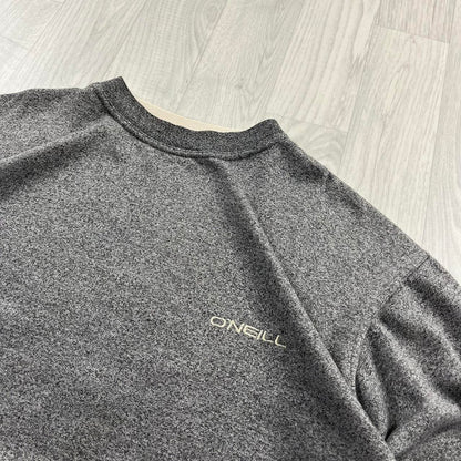 VINTAGE Y2K ONEILL GRAPHIC SWEATSHIRT GREY