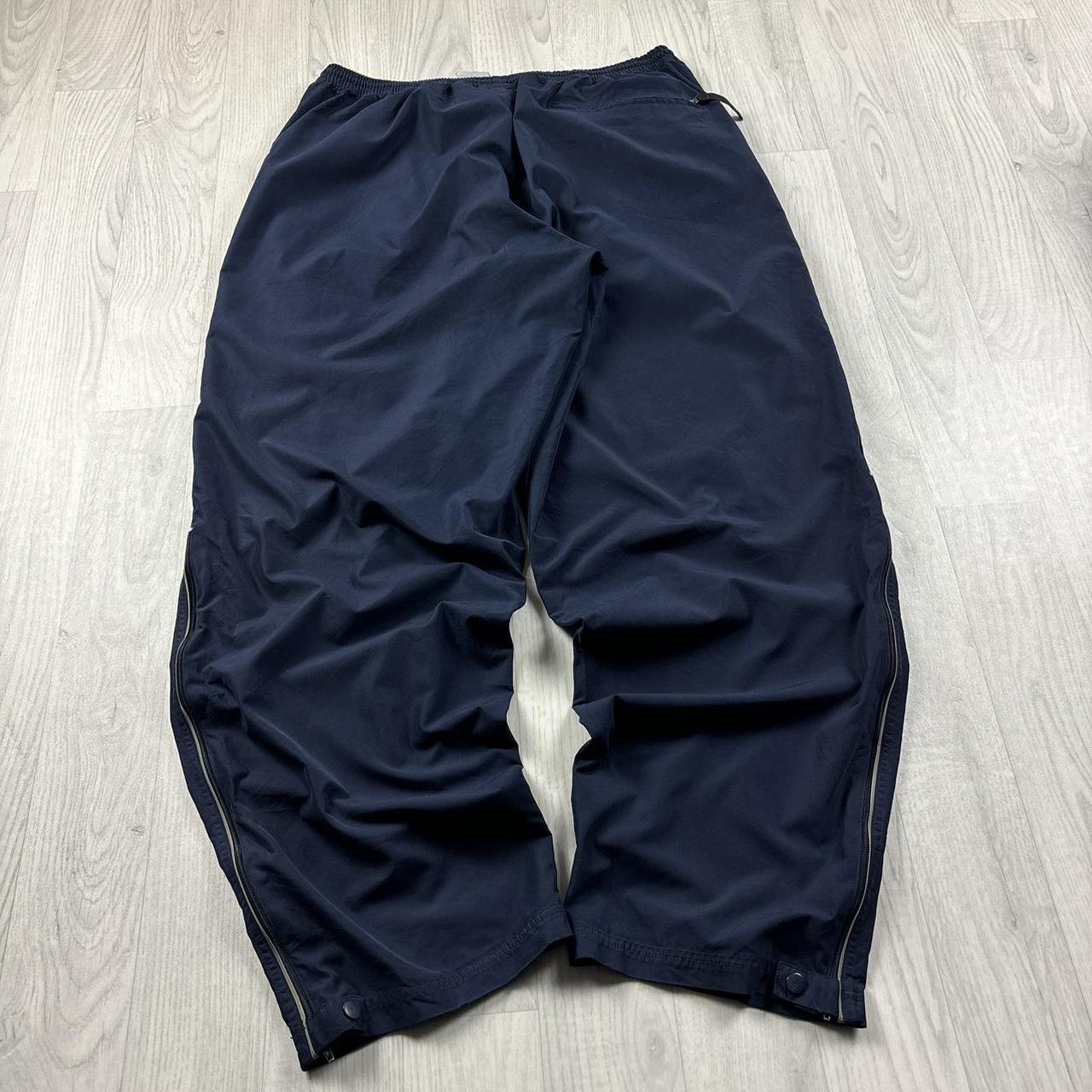 VINTAGE Y2K NIKE GOLF BAGGY TRACKSUIT BOTTOMS NAVY