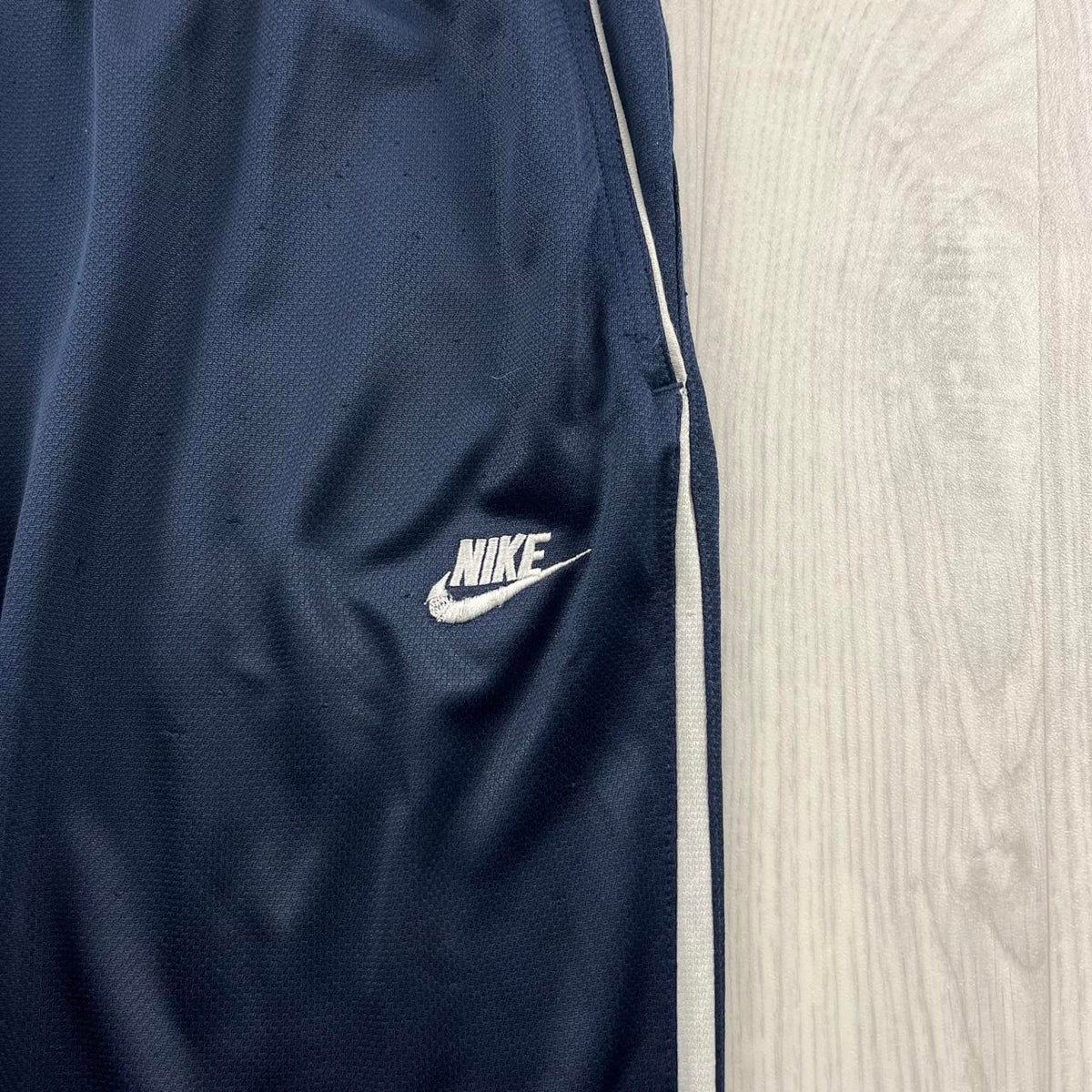 VINTAGE Y2K NIKE BAGGY TRACKSUIT BOTTOMS NAVY