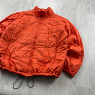 VINTAGE Y2K COLUMBIA PADDED PUFFER SKI JACKET ORANGE