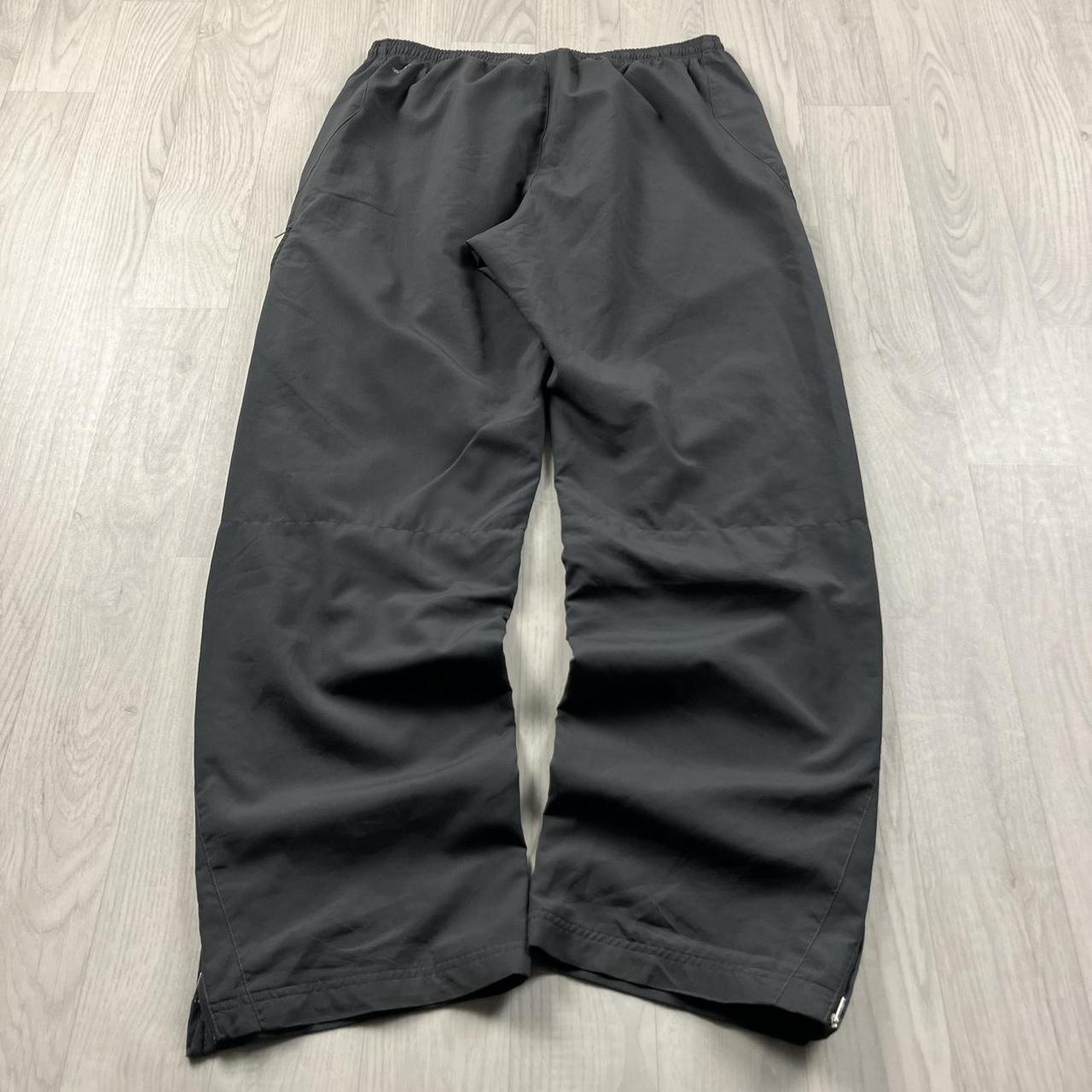 VINTAGE Y2K REEBOK BAGGY TRACKSUIT BOTTOMS GREY