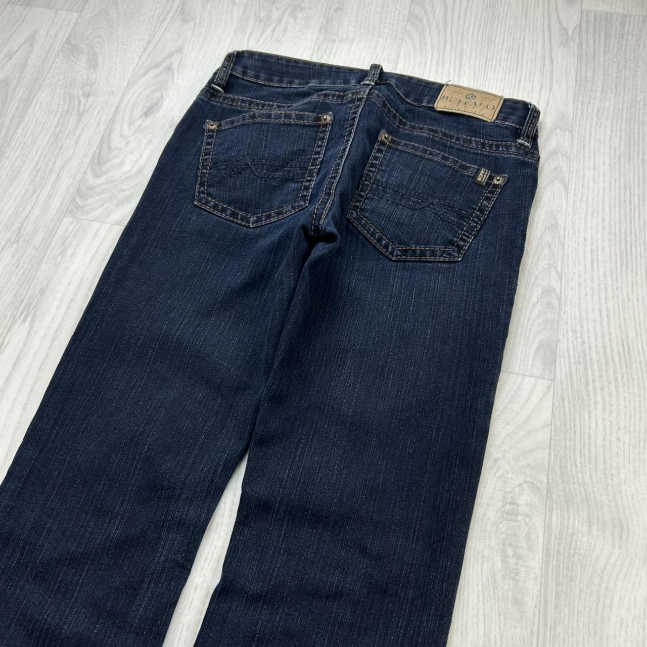 VINTAGE Y2K BUFFALO LOW RISE BOOTCUT JEANS NAVY