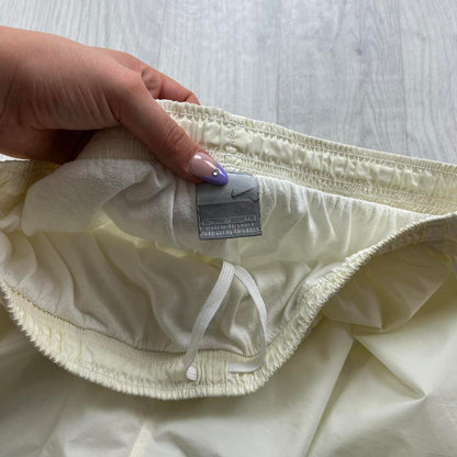 VINTAGE Y2K NIKE BAGGY TRACKSUIT BOTTOMS CREAM