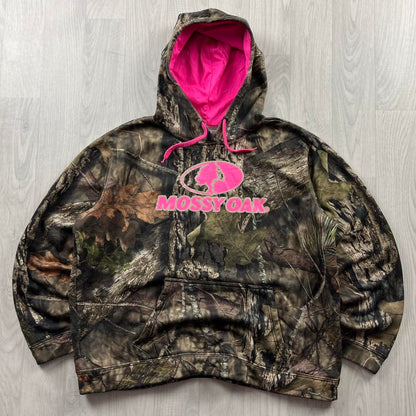VINTAGE REALTREE HOODIE CAMO PINK