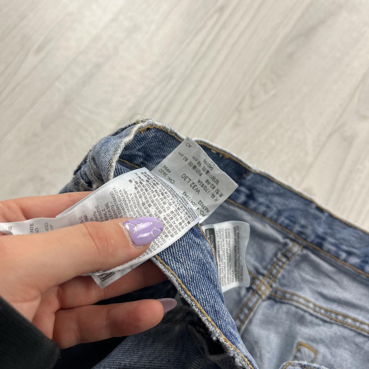 VINTAGE 00s LEVIS 550 BAGGY JEANS BLUE