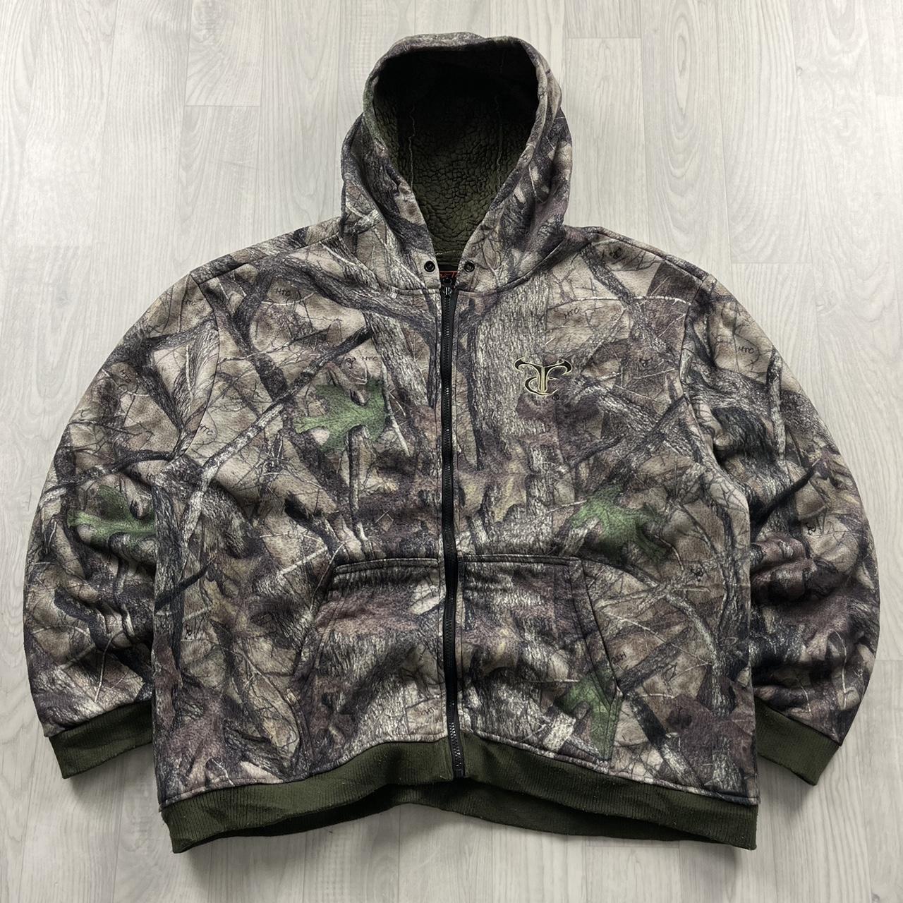 VINTAGE REALTREE ZIP UP HOODIE CAMO