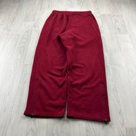 VINTAGE Y2K STARTER BAGGY COTTON SWEATPANTS RED